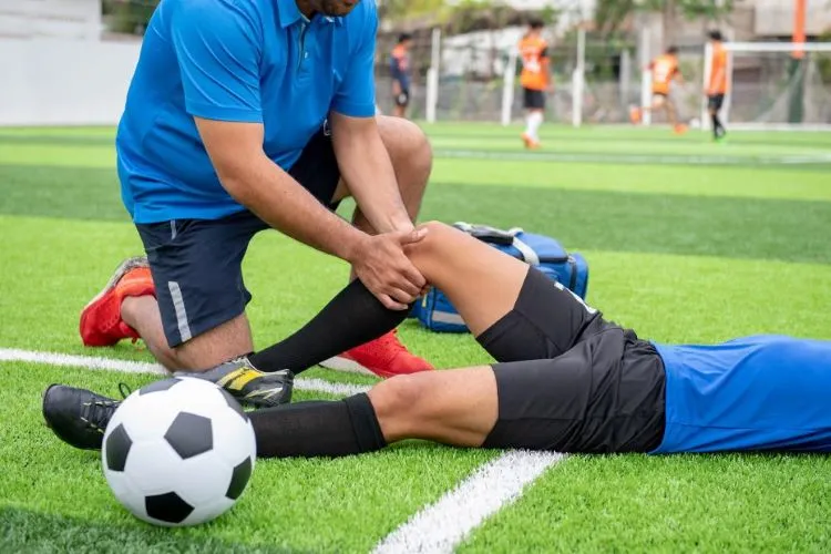 Fisioterapia desportiva para atletas